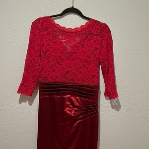 Laced & Cashmere Red Miusol Dress